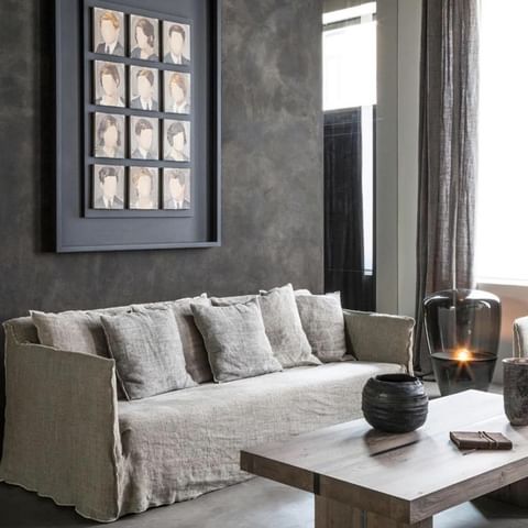 Mobiliario italiano Gervasoni con materiales naturales en Nomad Interiors