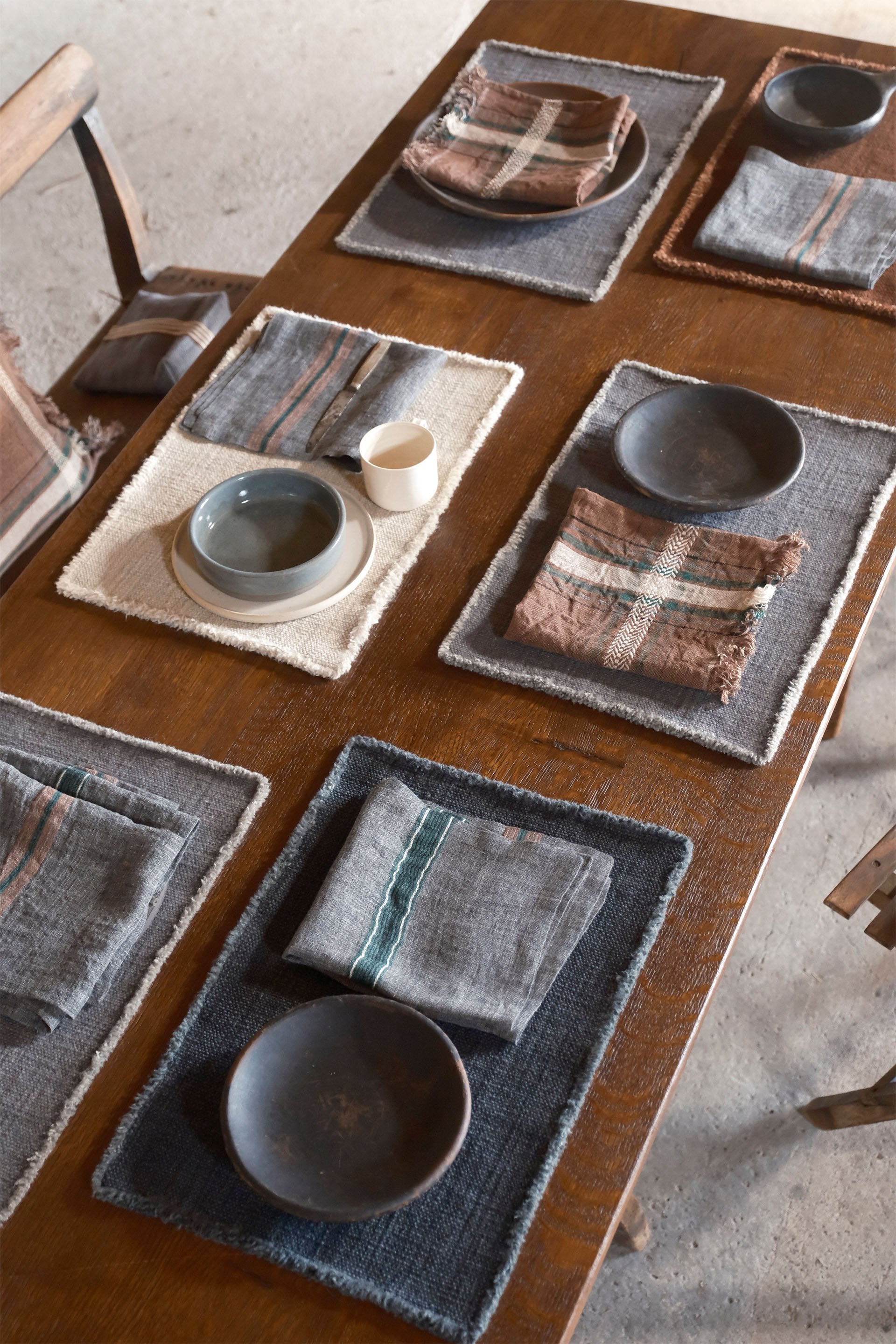 Lino belga premium Libeco para el hogar en Nomad Interiors