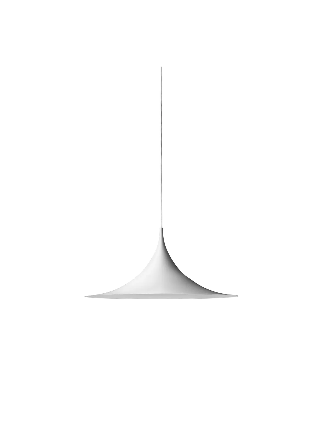 Lámpara Semi Pendant Blanco