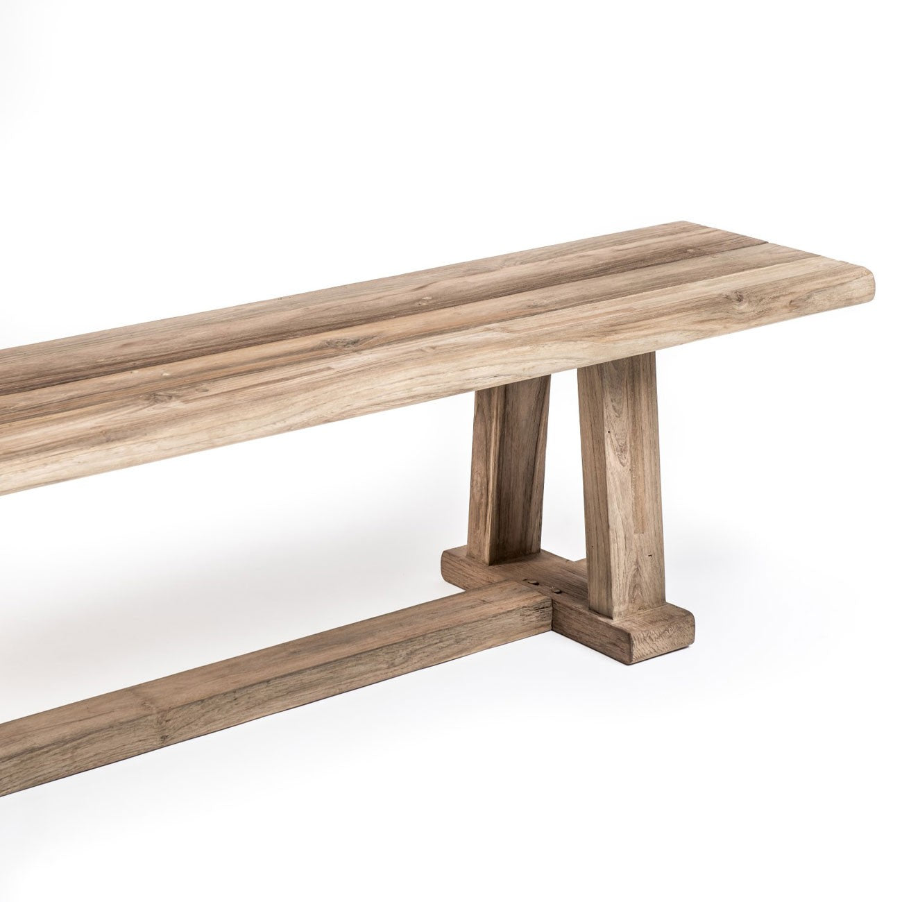 Banco Exterior Josse en teca y madera de Gommaire - ambiente | Nomad Interiors