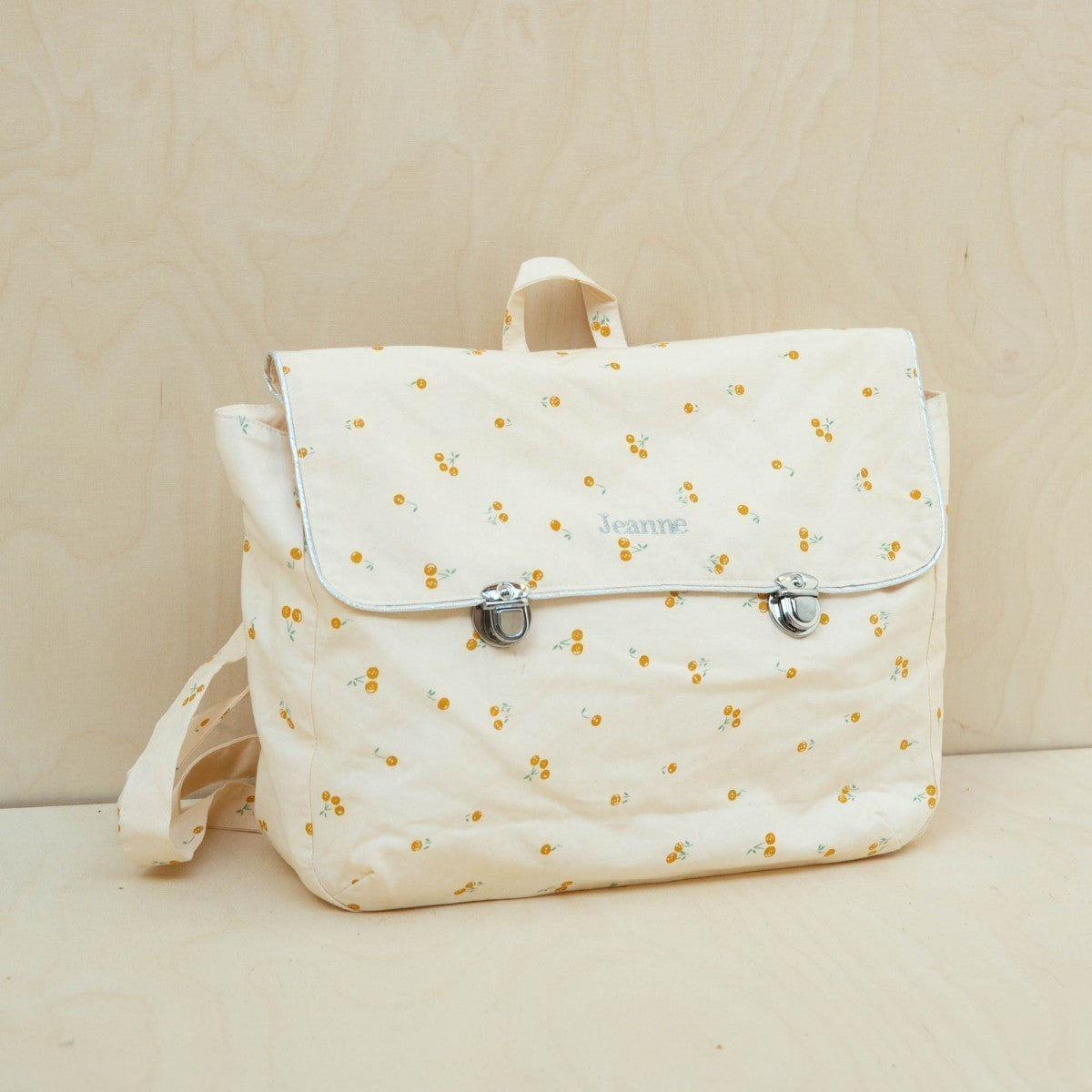 Mochila Blossom Safran en algodón de Gabrielle Paris - ambiente | Nomad Interiors