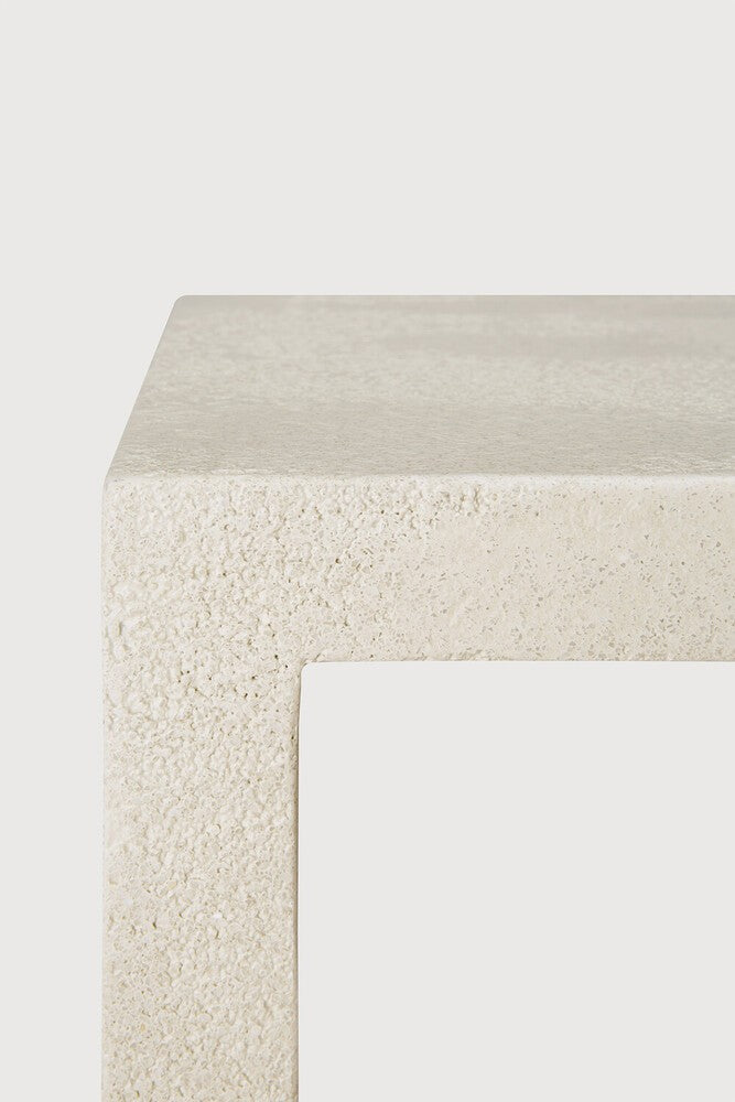 Consola Elements en piedra de Ethnicraft - textura | Nomad Interiors