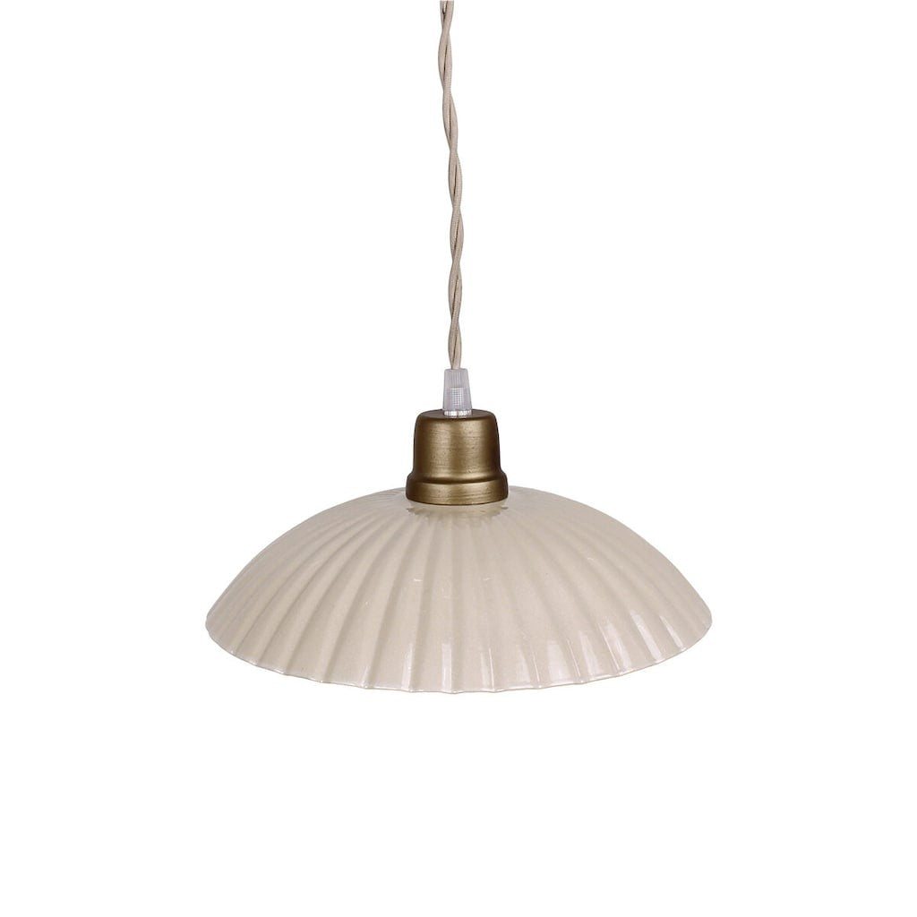 Lámpara Ingrid Beige Grande de Nomad Home - vista lateral