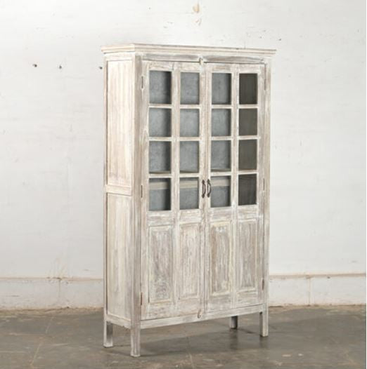 Cabinet Vitrina Vintage en madera de Nomad Home