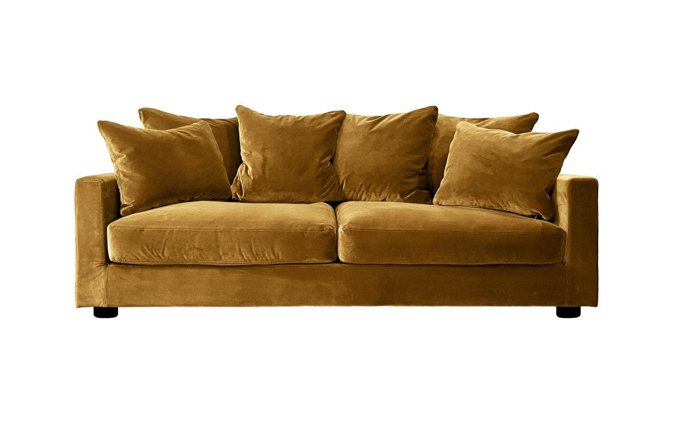Sofá Velvet Terciopelo C/Cojines 206