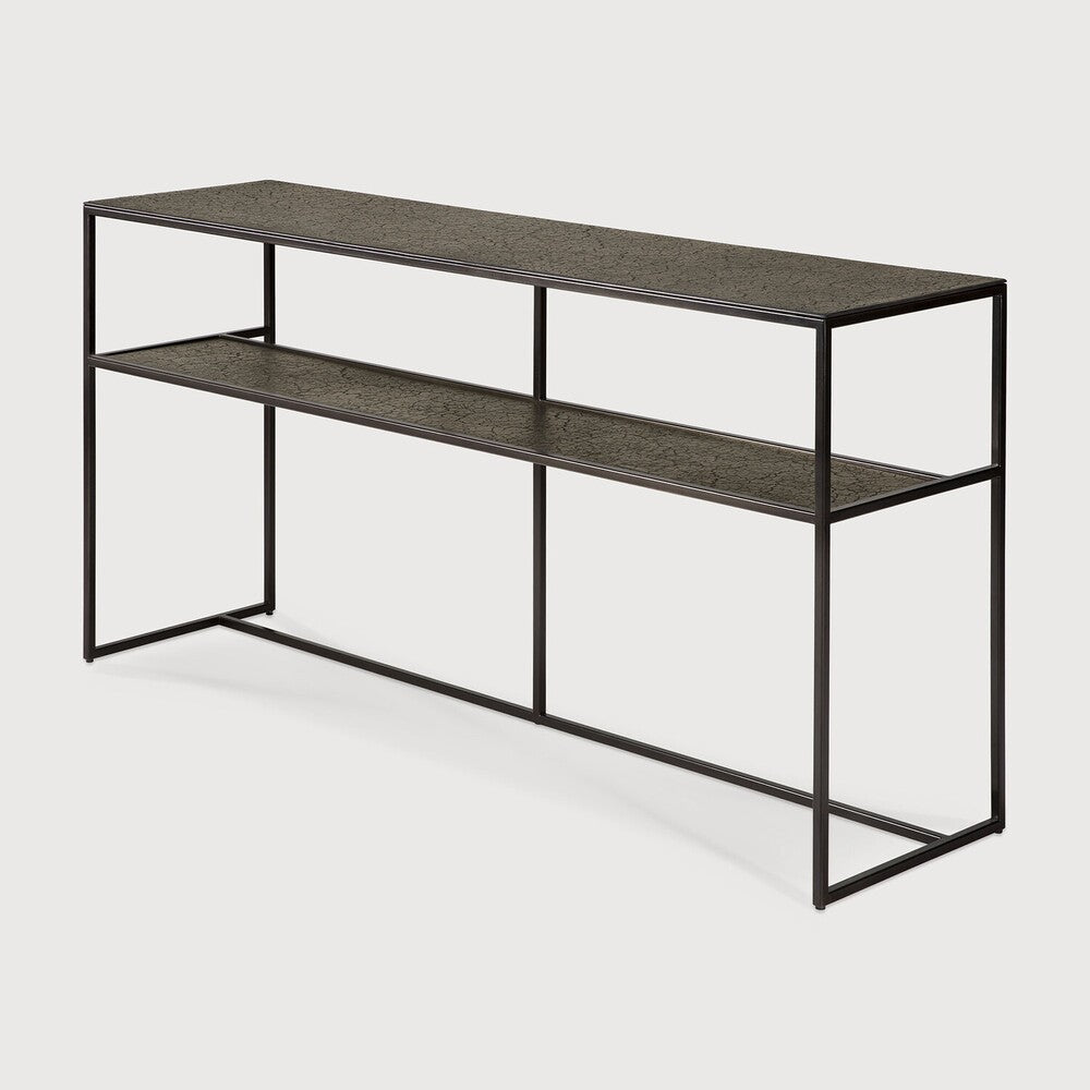 Consola Pentagon de Ethnicraft - vista lateral | Nomad Interiors