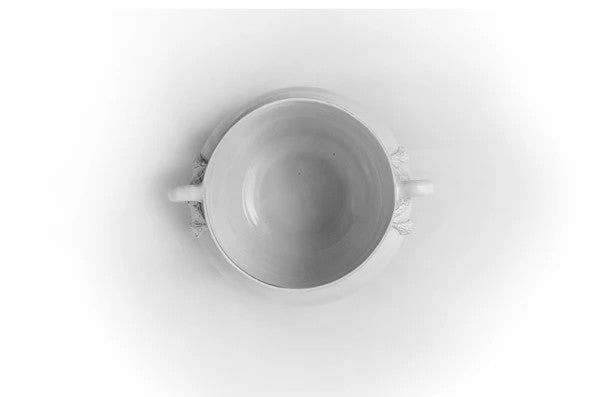 Marie-Antoinette Round Vase en cerámica de Nomad Home - vista lateral