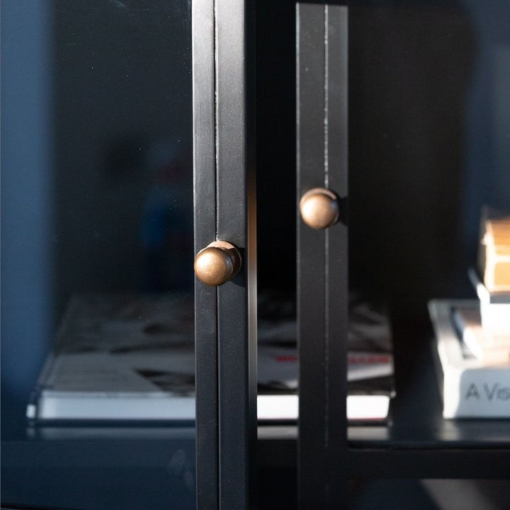 Vitrina Metal 190 cm en cristal y cerámica de Nomad Home - vista 6