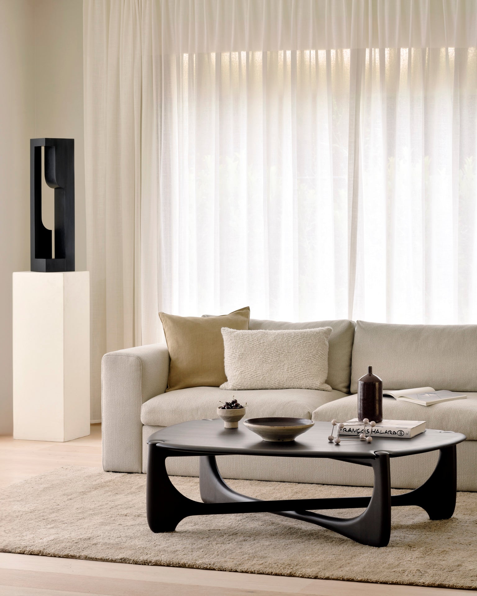 Sofá Mellow en algodón y fibra natural de Ethnicraft - vista 11 | Nomad Interiors
