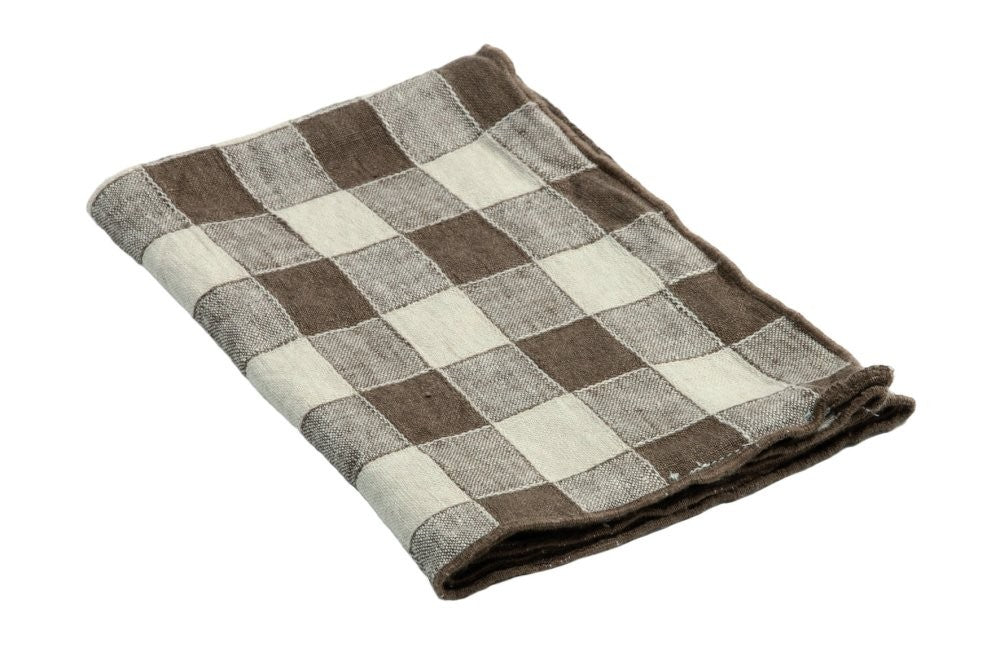 Paño de cocina Bourdon Vintage Vichy Terre