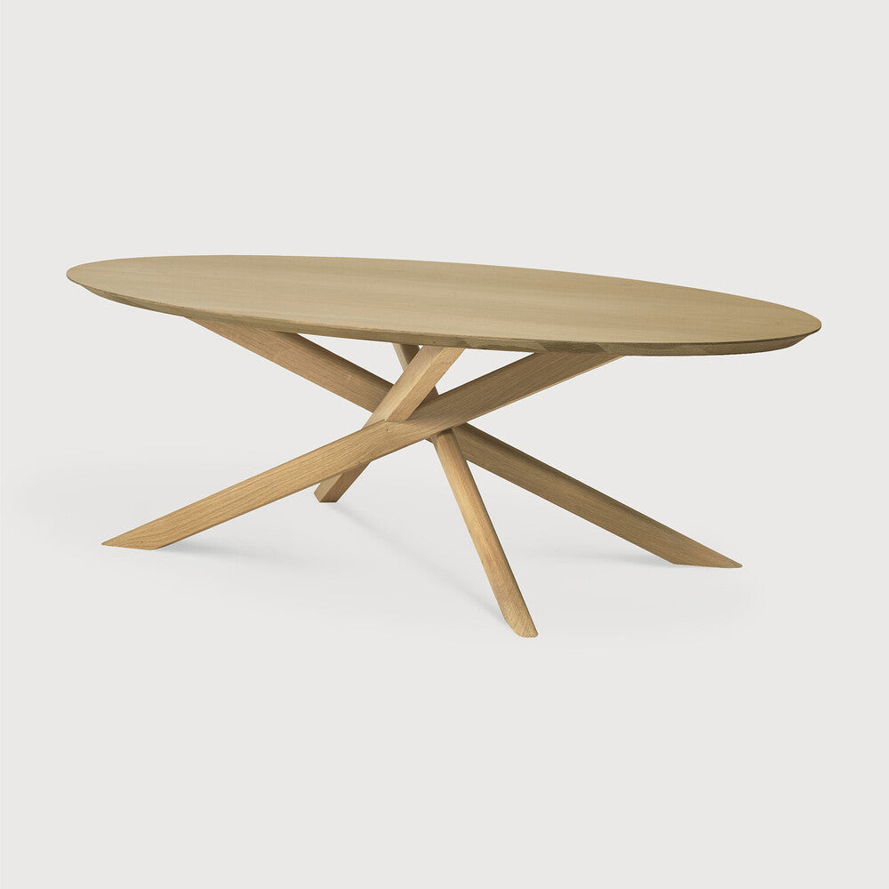 Mesa Mikado Coffee en roble de Ethnicraft - vista 10 | Nomad Interiors