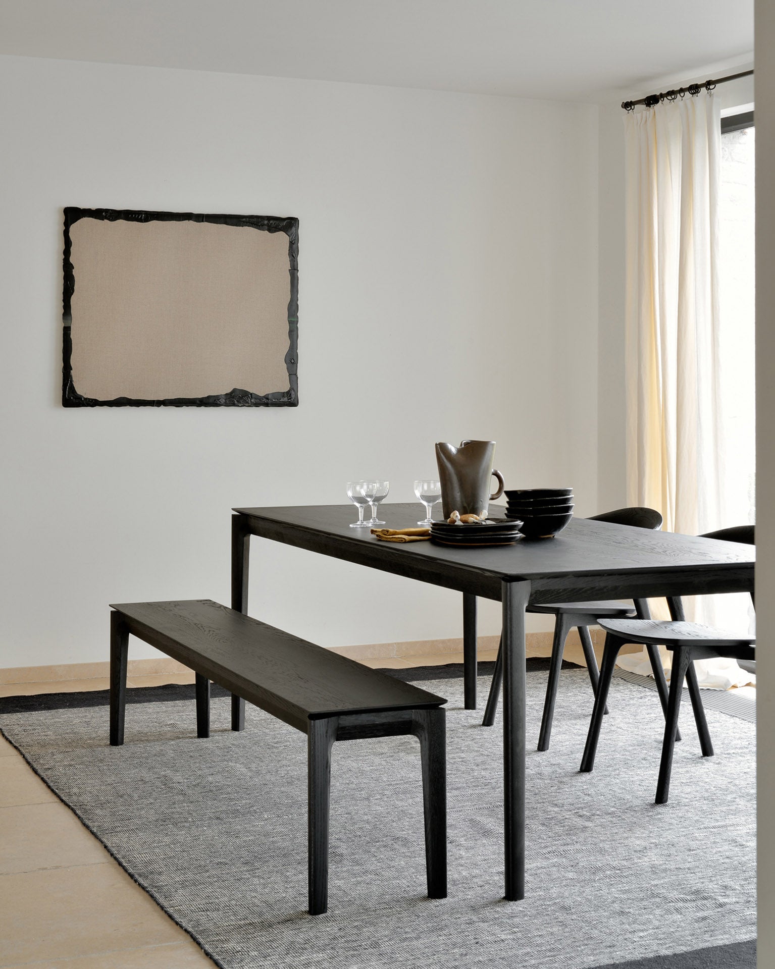 Mesa Bok Roble Negro de Ethnicraft - vista 7 | Nomad Interiors