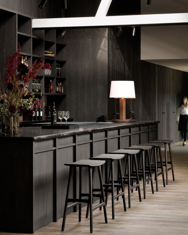 Taburete Bar Osso Roble Negro