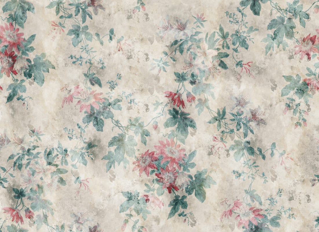 Papel Faded Passion Clay - por m² de Nomad Home - vista lateral