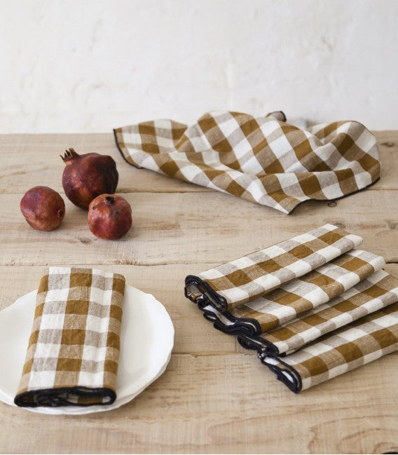 Mantel Bourdon Mimi Vichy Epices