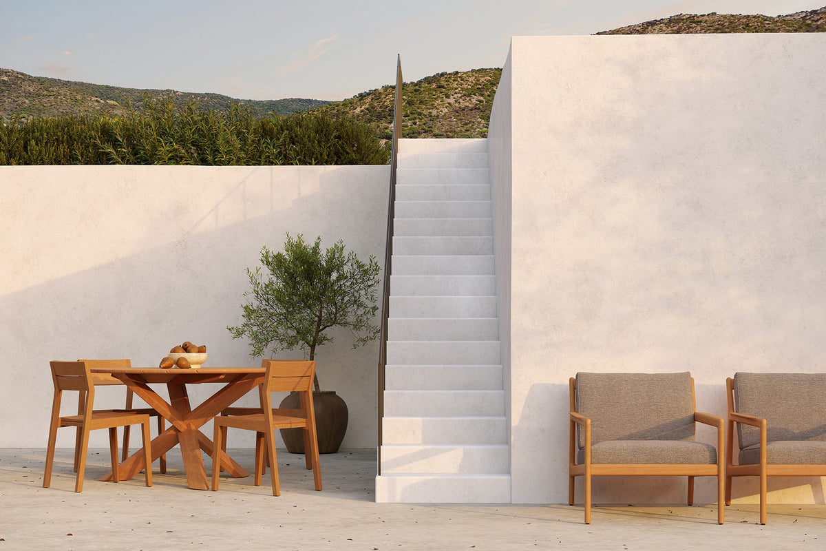 Sillón Jack Outdoor Teca Mocha