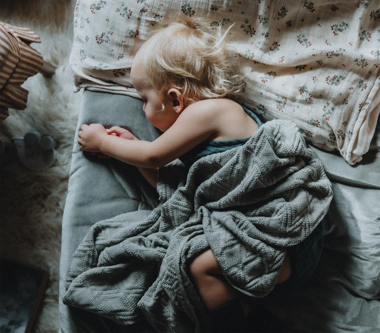 Funda de almohada en muselina Clover