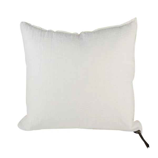 Cojín Vice Versa Crépon de Lin Blanco 65 x 65
