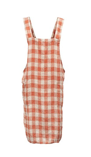 Delantal Japones Vintage ingham Apron - Marmelade en lino de Maison de Vacances | Nomad Interiors