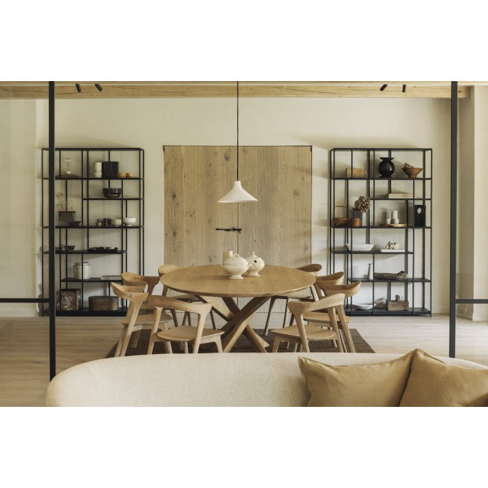 Estantería Studio en teca de Ethnicraft - vista lateral | Nomad Interiors