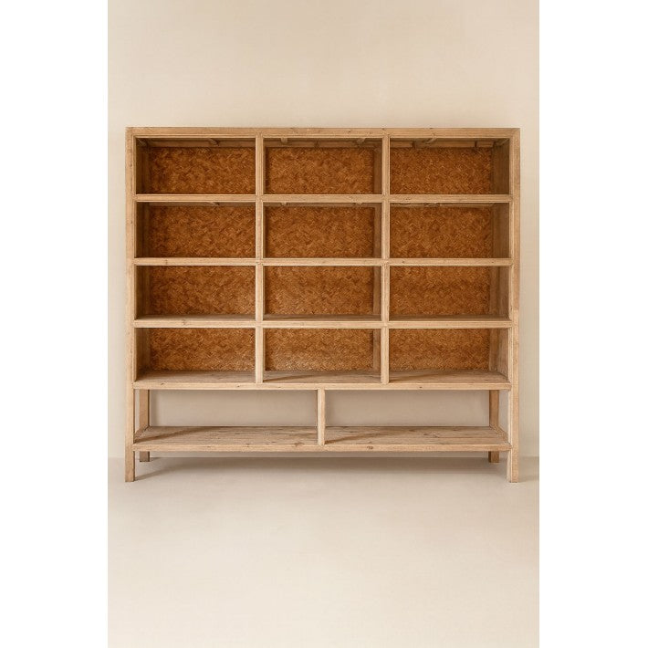 Estantería  Vintage de Olmo y Bambú en cerámica y madera de Nomad Home