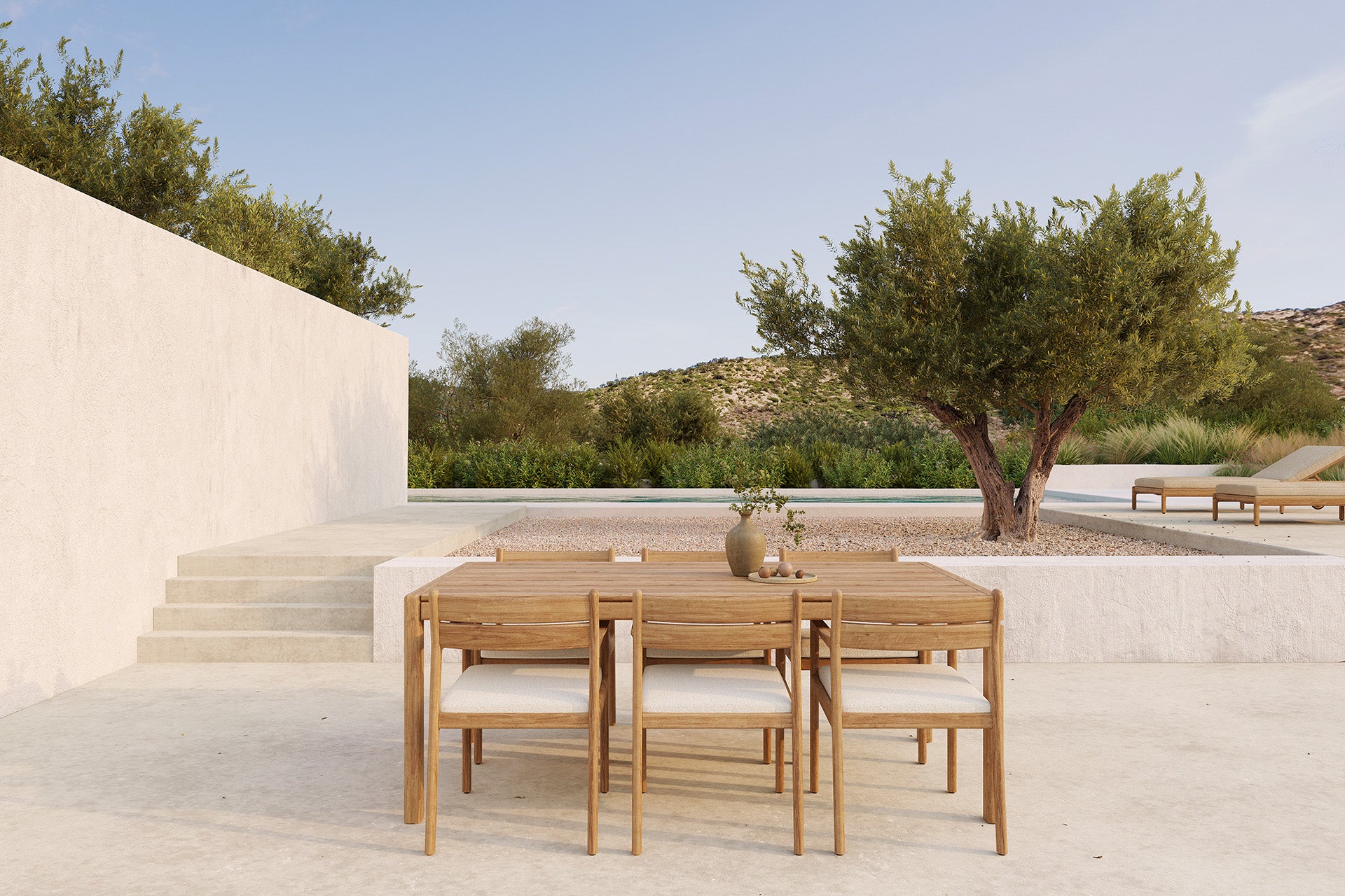 Mesa Jack Outdoor de Comedor en Teca de Ethnicraft - vista 13 | Nomad Interiors