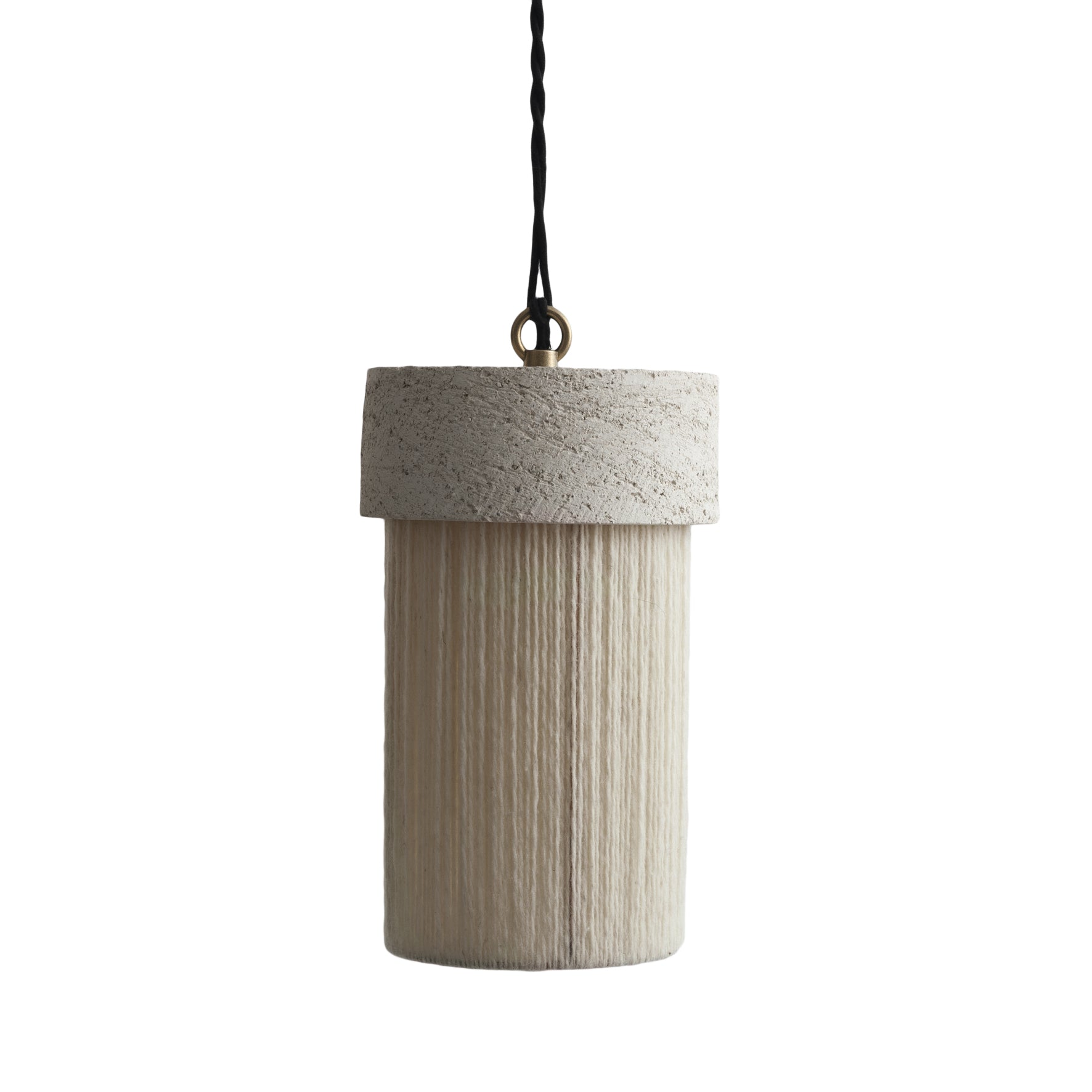 Lámpara Suspensión Kalé Blanche de Maison de Vacances - textura | Nomad Interiors