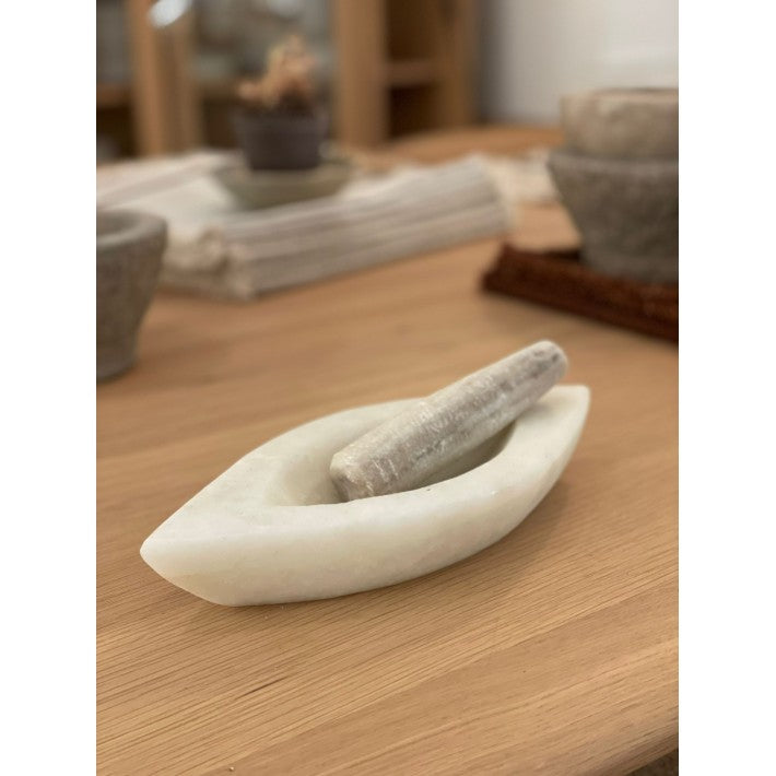 Marble C/Spoon Vintage en mármol de Nomad Home - detalle