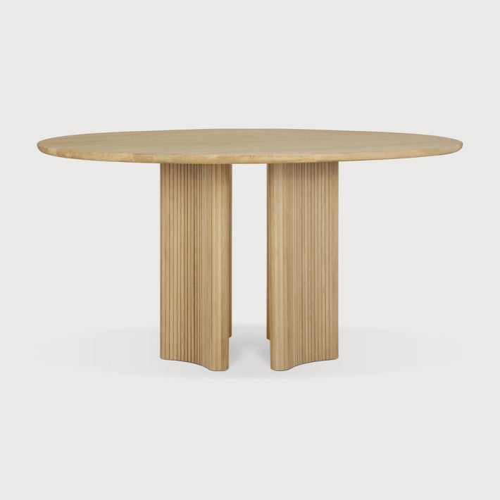 Mesa Roble Roller Max de Ethnicraft - vista lateral | Nomad Interiors