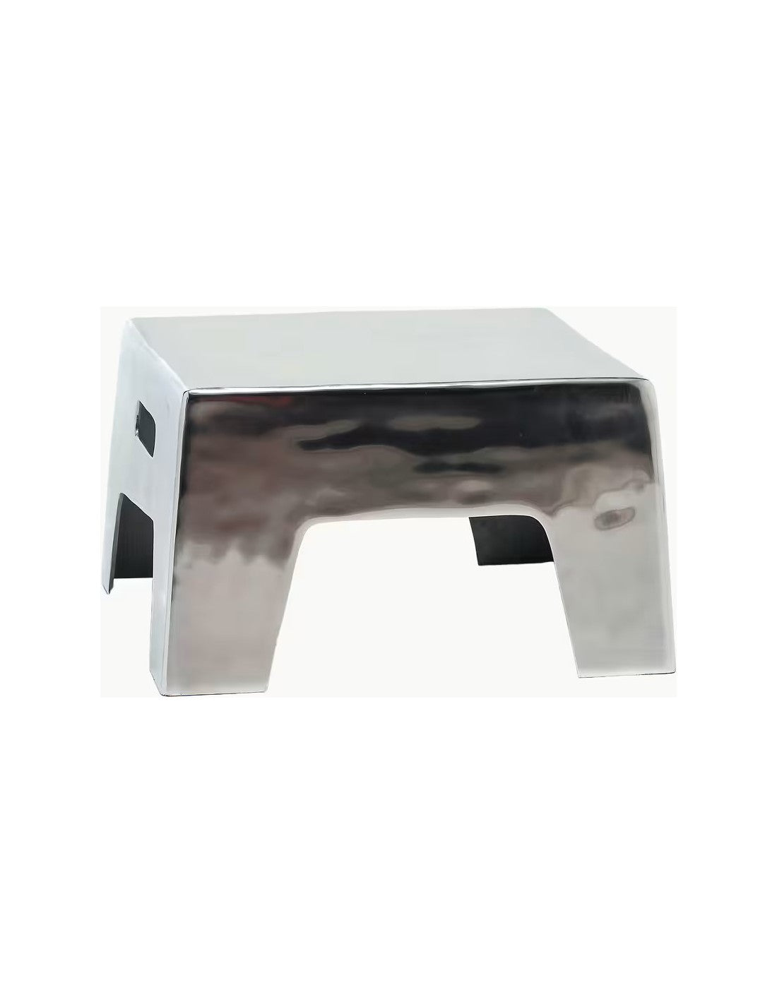 Mesa de centro Aluminio de Nomad Home - vista lateral