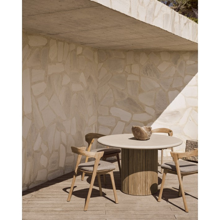 Mesa de jardín Roller Max en teca y madera de Ethnicraft - vista 6 | Nomad Interiors