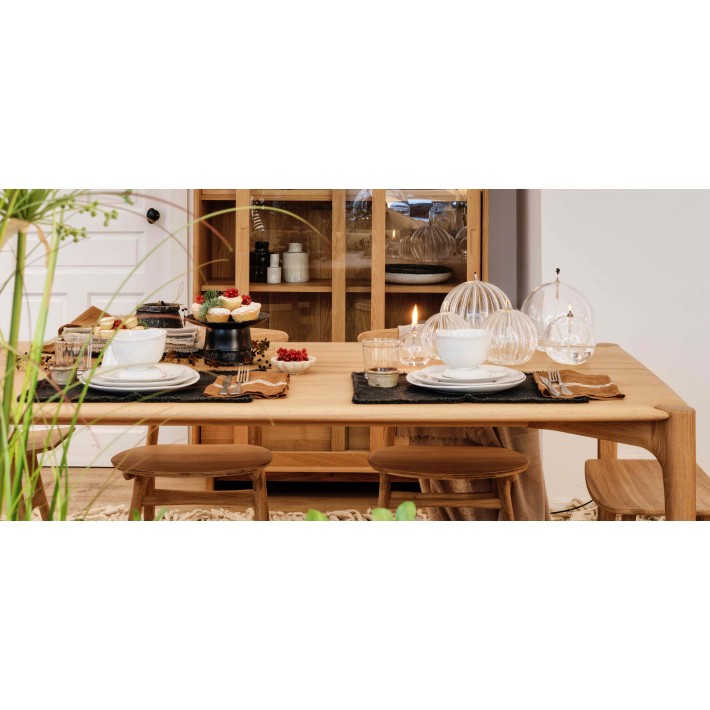 Nomad Lumière – Lámpara de aceite de vidrio estriado de Nomad Home - detalle