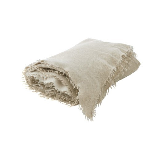 Plaid Cashemire Sable de Maison de Vacances | Nomad Interiors