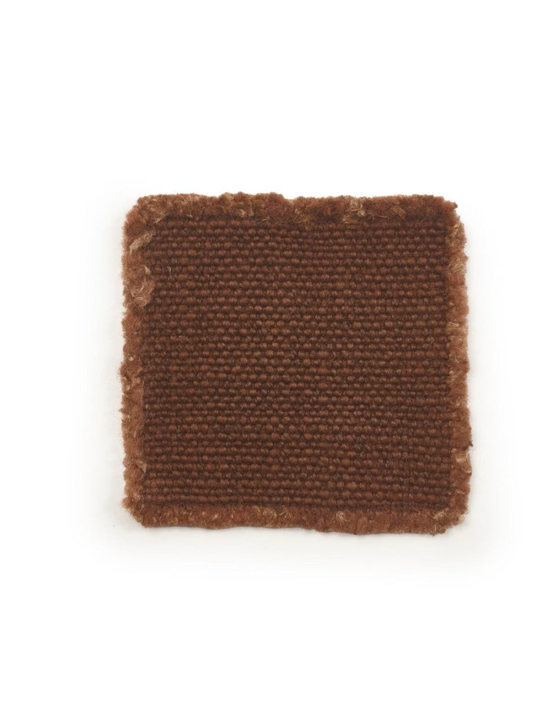 Posavasos Jasper Coaster Leather en lino y lana de LIBECO | Nomad Interiors