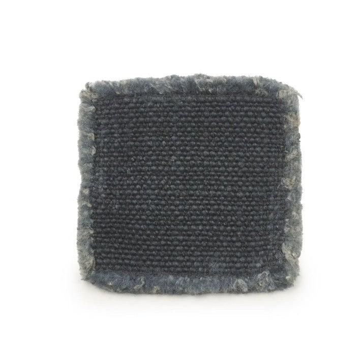 Posavasos Jasper Coaster Smoke en lino y lana de LIBECO | Nomad Interiors