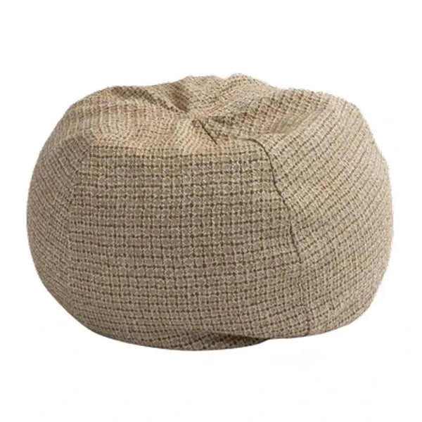 Pouf Outdoor Jacquard Bistrot Cappuccino