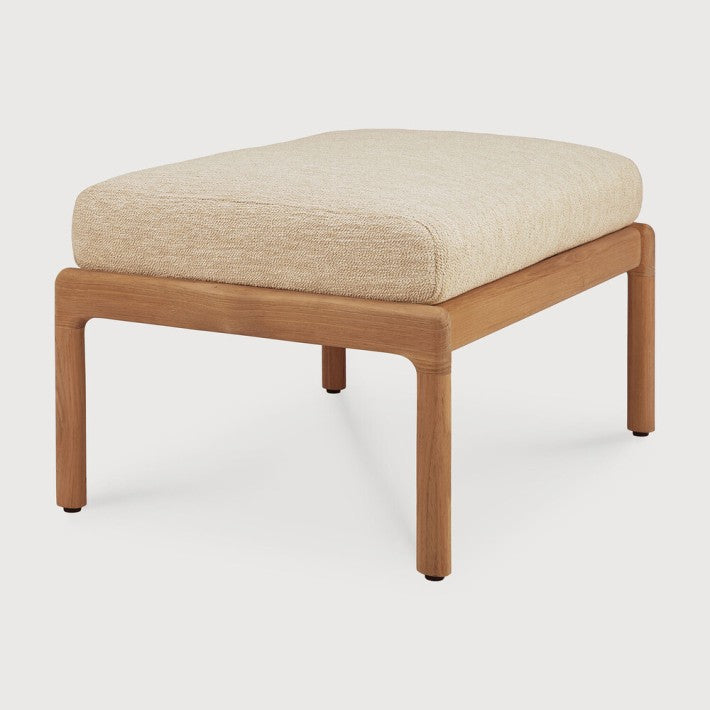 Reposapiés Jack de exterior en teca - natural de Ethnicraft | Nomad Interiors