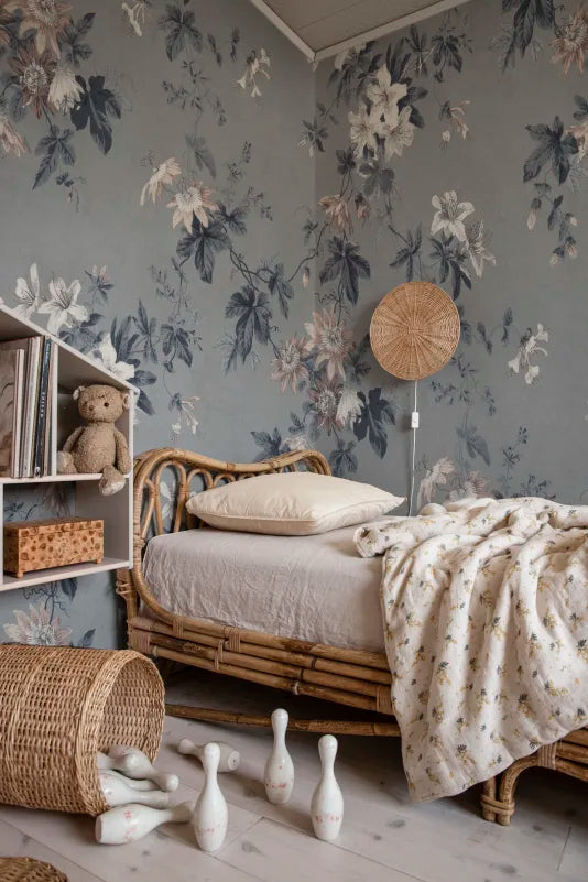 Papel Misty Blue - por m²