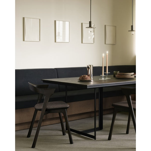 Silla Bok Roble Marrón Tapizada
