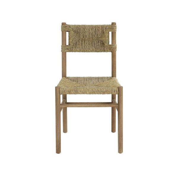 Silla de roble con respaldo de ratán de Nomad Home