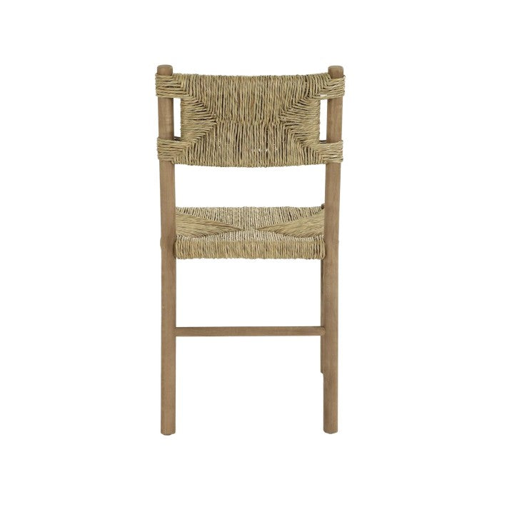 Silla de roble con respaldo de ratán de Nomad Home - ambiente
