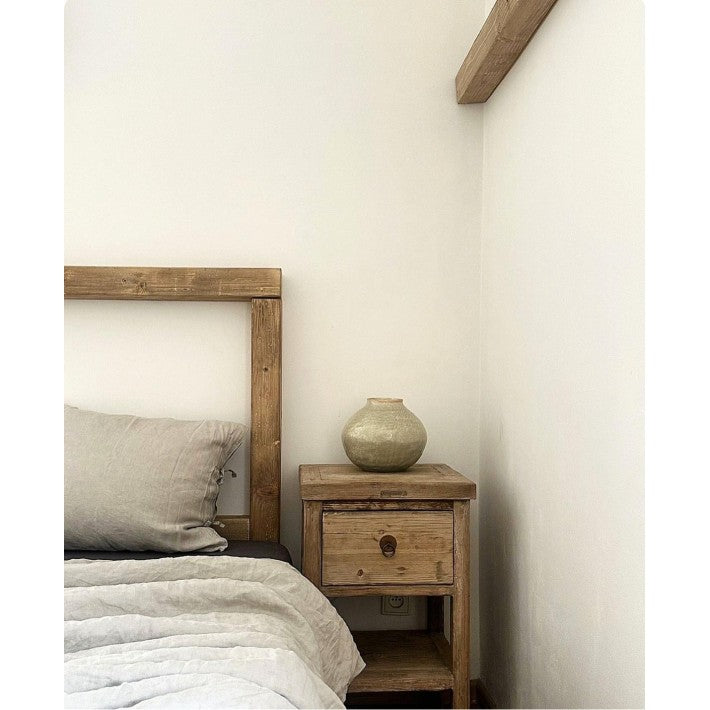 Mesilla Vintage en madera de Nomad Home - vista lateral