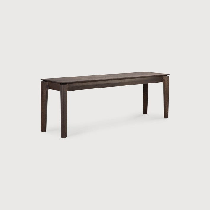 Banco Bok Roble Marrón de Ethnicraft - vista lateral | Nomad Interiors