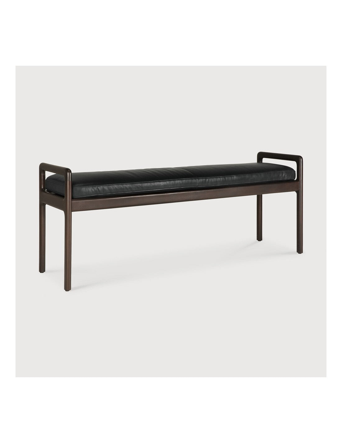 Banco Jack en piel de Ethnicraft - vista lateral | Nomad Interiors