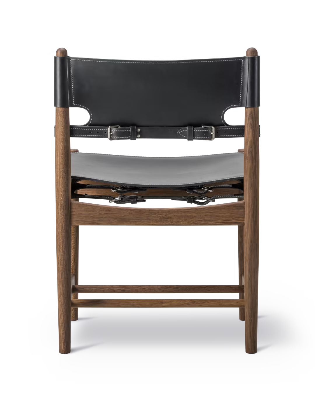 Silla The Spanish en madera y cuero de Fredericia - vista 18 | Nomad Interiors