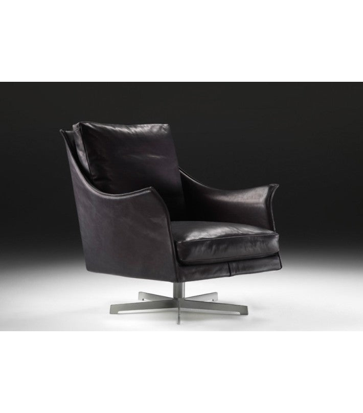 BUTACA BOSS en piel de Flexform - vista 7 | Nomad Interiors