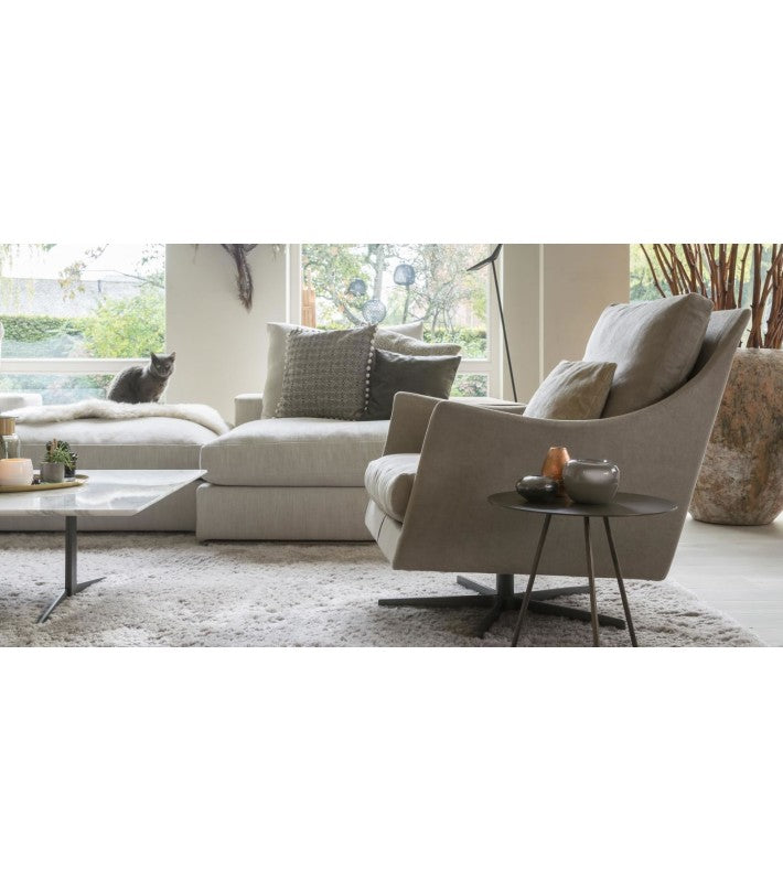 BUTACA BOSS en piel de Flexform - vista 10 | Nomad Interiors