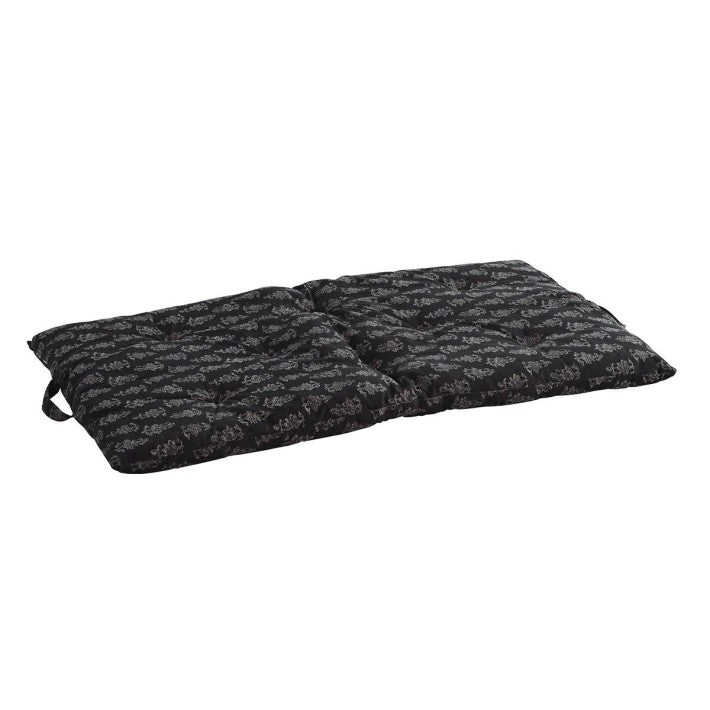 Colchoneta de Algodón Estampada Oscura de Nomad Home - vista lateral