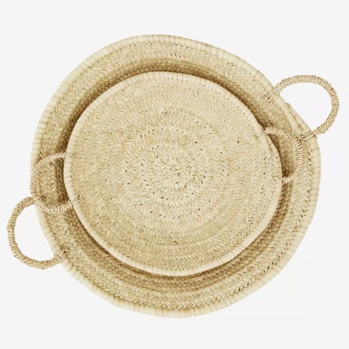 Set de cestas con asas de Nomad Home - detalle