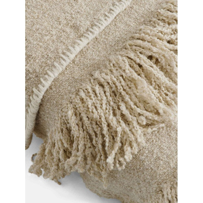Coverlet no.02 en lana de Cappelen Dimyr - vista lateral | Nomad Interiors